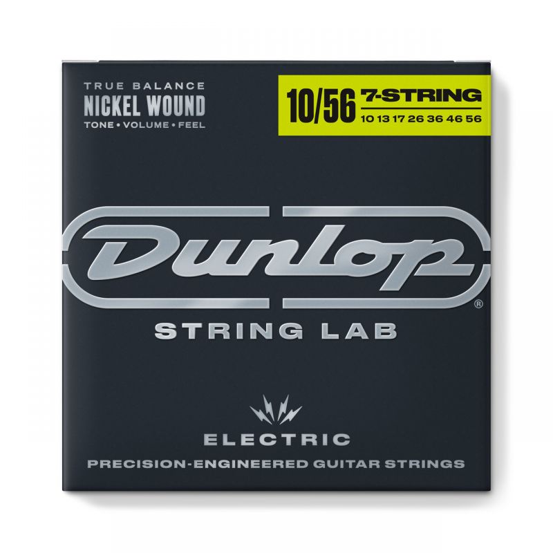 Набор струн DUNLOP DEN1056 NICKEL WOUND ELECTRIC GUITAR STRINGS 10-56 | 7-STRING